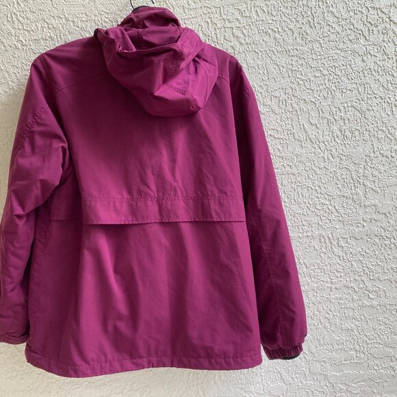 L.L. BEAN BOMBER JACKET  M Fleece Lined Women Vintage - Picture 10 of 12